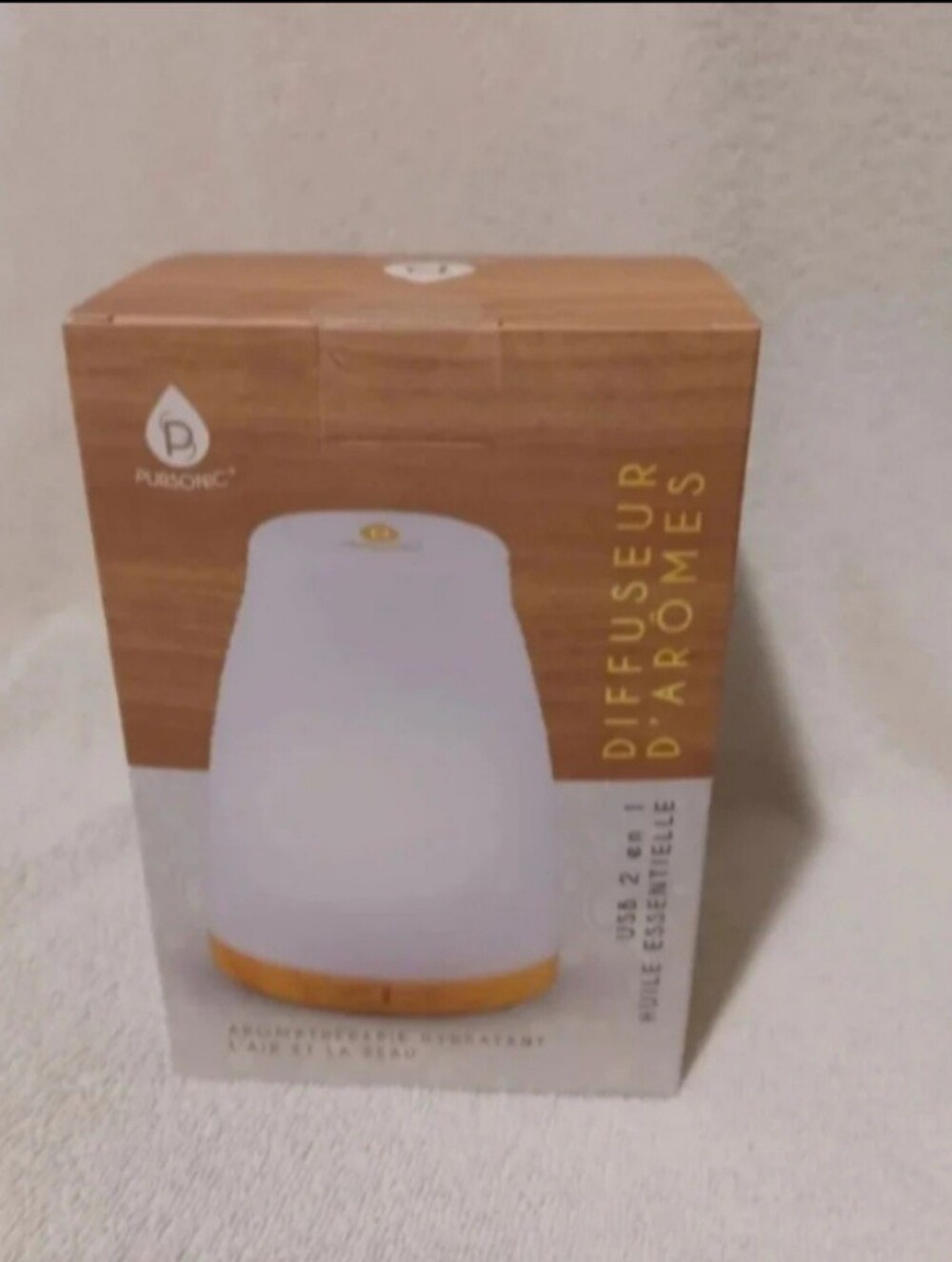 Pursonic 2 in 1 USB essential oil aroma diffuser